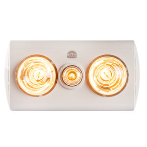 Eurolux RC165 3LT Ceiling Light/Heater/Extractor Fan White