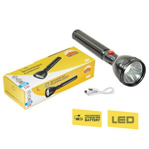 Radiant RFS68 Rechargeable Flashlight Black LED