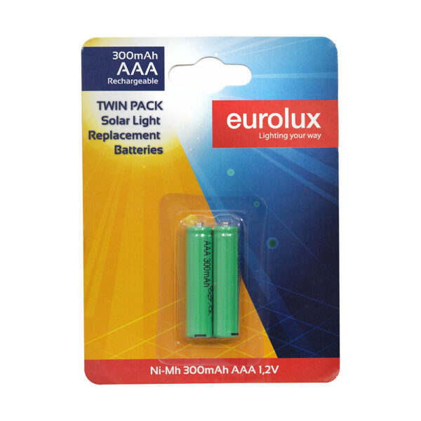 Eurolux CO338 Rechargeable AAA Battery for Solar
