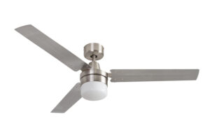 Eurolux F42SC Flow Ceiling Fan 3 Blades Satin Chrome