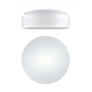 Prism XAVIERFLAT0016B Bathroom Techno-Polymer Ceiling Mount