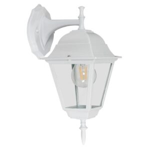 Brightstar L202 White 4 Panel Up Facing Wall Lantern