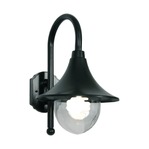 Brightstar L159 BLACK Aluminium with Clear Polycarbonate Cover