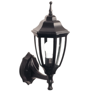 Brightstar L222 BLACK 6 Panel Up Facing Lantern