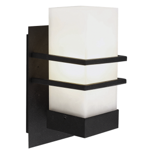Brightstar L231 BLACK Die Cast Aluminium with Frosted Glass