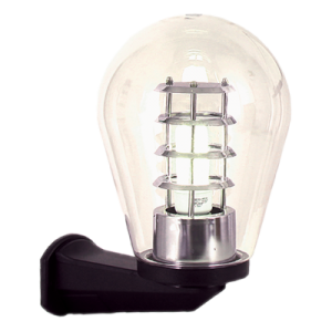 Brightstar L304 CLEAR PVC Base with Clear Oval Polycarbonate Cover