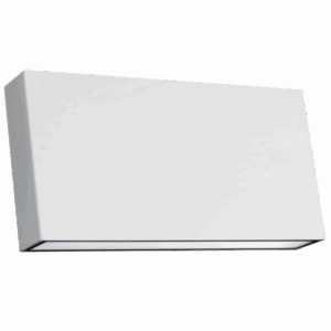 Brightstar L379 MATT WHITE PC LED Wall Light