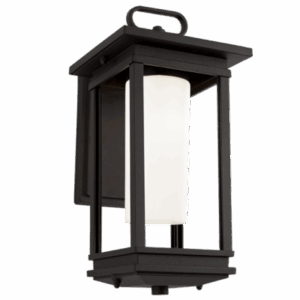 Brightstar L514 BLACK Down Facing Aluminium with Frosted Glass