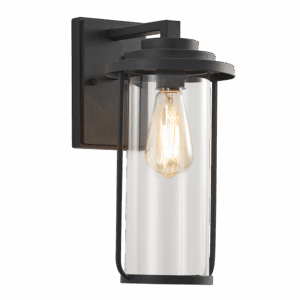 Brightstar L532 BLACK Metal with Clear Glass