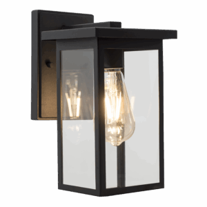 Brightstar L534 BLACK Metal with Clear Glass