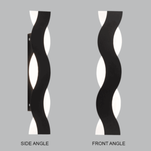 Brightstar L550 BLACK LED Wall Bracket