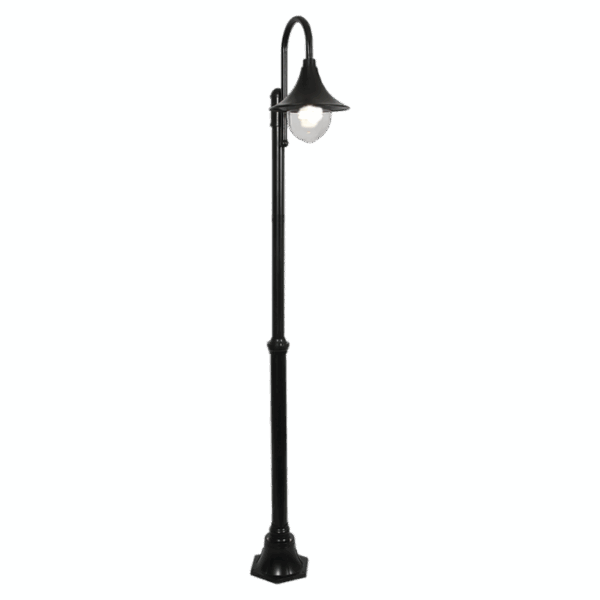 Brightstar LFL018 Black Aluminium with Clear Polycarbonate Cover