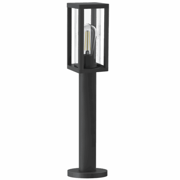 Brightstar LFL027 Matt Black Aluminium Standing Lantern