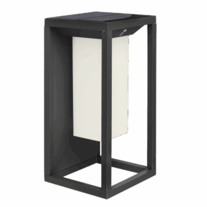 Brightstar LS020 MATT BLACK Outdoor LED Solar Light