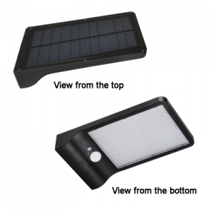 Brightstar LS022 Matt Black PC Outdoor LED Solar Light