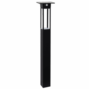 Brightstar LS025 MATT BLACK Outdoor Solar LED Sensor Floor Lamp
