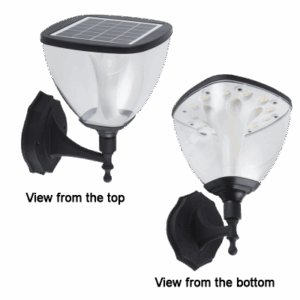 Brightstar LS030 BLACK Outdoor LED Solar Light with Sensor