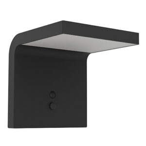 Eurolux O663 Spiante Solar Wall Light Black
