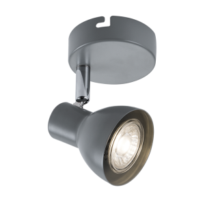 Brightstar S405/1 Grey Metal with Polished Chrome