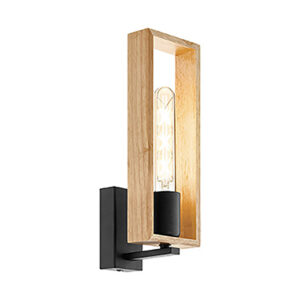 Eurolux W582 Littleton Metal and Wood Wall Light