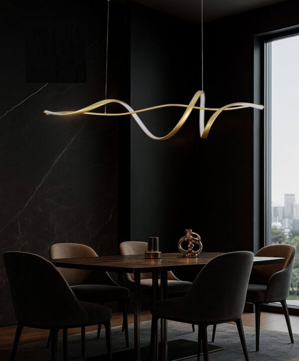 Eurolux P1364 Drift Pendant Gold LED - Image 2