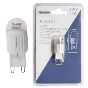 Brightstar BULB LED 111 3.5W G9 LED Bulb
