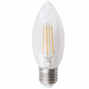 Brightstar BULB LED 193 4.5W Dimmable LED Filament Candle Bulb