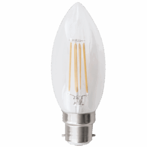 Brightstr BULB LED 195 4.5W Dimmable LED Filament Candle Bulb