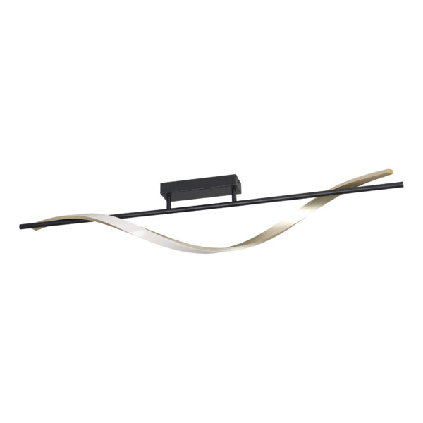 Eurolux C758 Conaprato C/Light Black/Brushed Brass LED