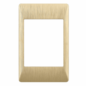 Brightstar ECP613 BRUSHED GOLD Brushed Gold Cover (COMPONENT) – 2 x 4