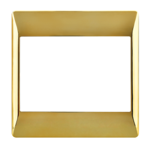 Brightstar ECP617 POLISHED GOLD Polished Gold Cover (COMPONENT) – 4 x 4
