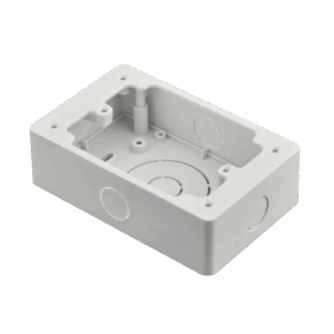 Brightstar ECP623 WHITE Surface Mount Box (COMPONENT) – 2 X 4