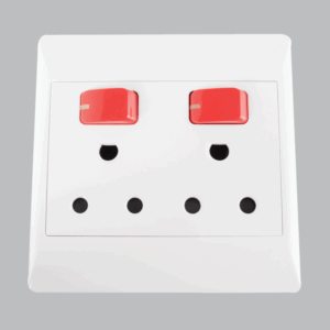 Brightstar EPL330 WHITE 16 AMP Double Dedicated Plug – 4 X 4