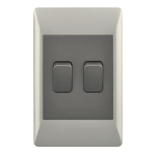 Brightstar ESW072/2 DUO 2 Lever 2 Way Switch – 2 X 4