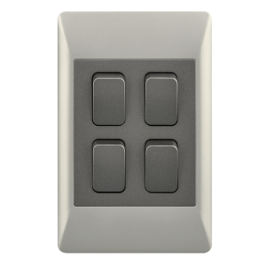 Brightstar ESW074/2 DUO 4 Lever 2 Way Switch – 2 X 4
