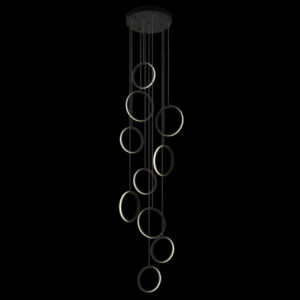 K Light K-LED-02/10 LED Ringfall Pendant