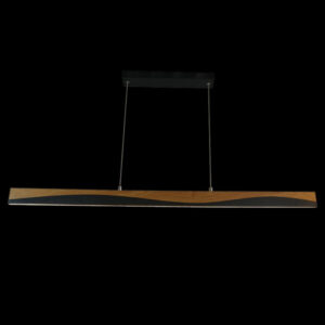 K Light J-K-LED-1298 LED Woodline Linear Pendant 3