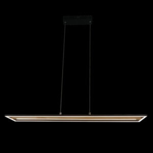 K Light J-K-LED-1541/2 LED Woodline Twin Linear Pendant