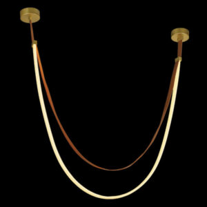K Light K-LED-2397/3 Leather Loop Pendant