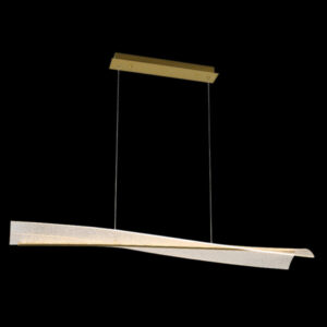 K Light K-LED-2424 LED Wave Acrylic Pendant