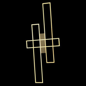 K Light J-KLC-LED-1545 LED Wooden Enigma Ceiling Fitting
