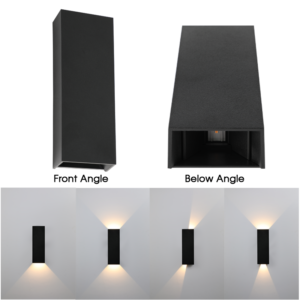 Brightstar L620 BLACK LED Up and Down Facing