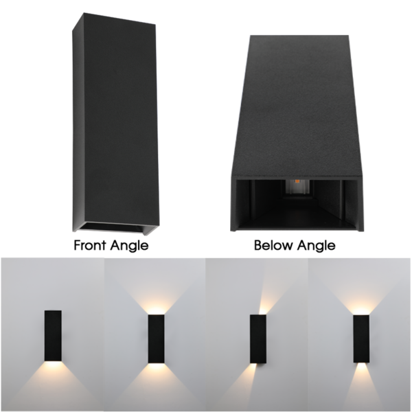 Brightstar L620 BLACK LED Up and Down Facing – Lightworld Online