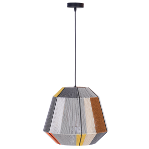 Brightstar PEN881 AFRICAN Iron and Cotton String Pendant