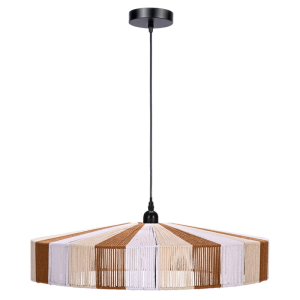 Brightstar PEN884 NATURAL Iron and Cotton String Pendant