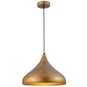 Brightstar PEN885 GOLD RUF Metal Pendant with Gold Inner