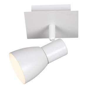 Brightstar S161/1 WHITE Matt White Spotlight