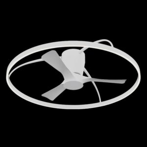 K Light 238-100-WH/WH 100cm LED Ceiling Fan Light