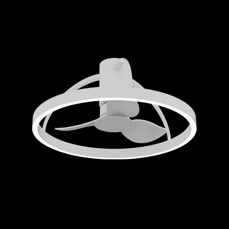 K Light 238-60-WH/WH 60cm LED Ceiling Fan Light