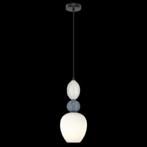 K Light  A-KLCH-9570/1B Ceramic Opal/Grey Pendant A1